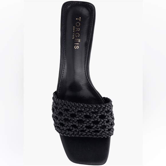 TORGEIS- Cleo Ball Heel Woven Sandal - Picture 7 of 7